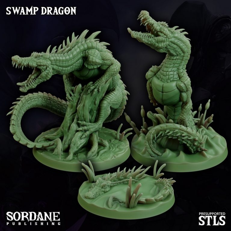 Sordane出版物——咕噜冒险队3D打印模型|Sordane Publishing – The Goblin Expedition – 3D Print Model