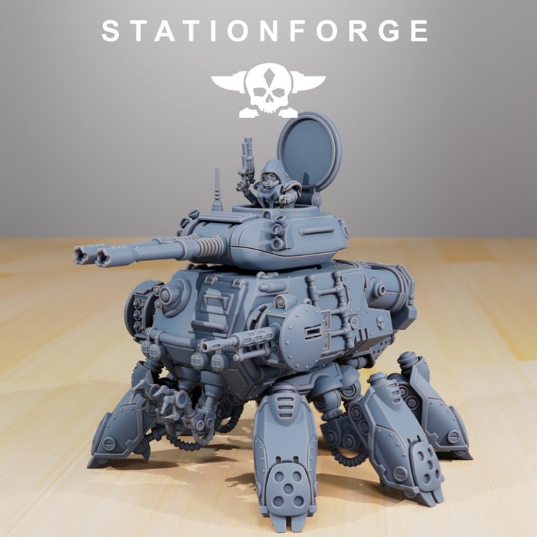 Scavenger Tank 3D打印模型|Scavenger Tank – 3D Print Model