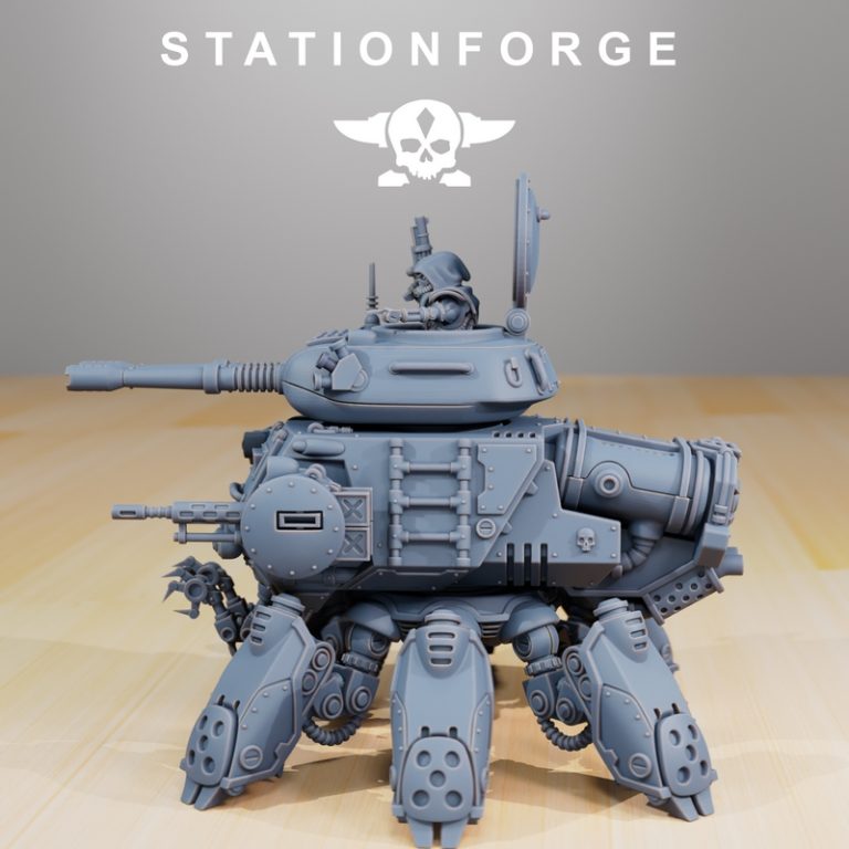 Scavenger Tank 3D打印模型|Scavenger Tank – 3D Print Model