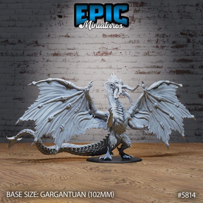 3D打印模型：星舰奇兵系列·灵能裁决者遭遇战|Epic Miniatures – Mind Attack Set – Astral Flayer Encounter – Spelljammer Collection – 3D Print Model