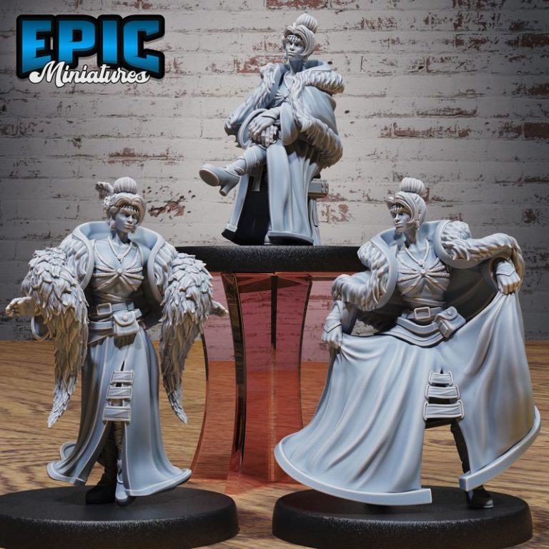 3D打印小模型：狂欢节恐怖小丑遭遇场景|Epic Miniatures – Grand Carnival Set – Circus and Entertainment Collection – Horror Clown Encounter – 3D Print Model