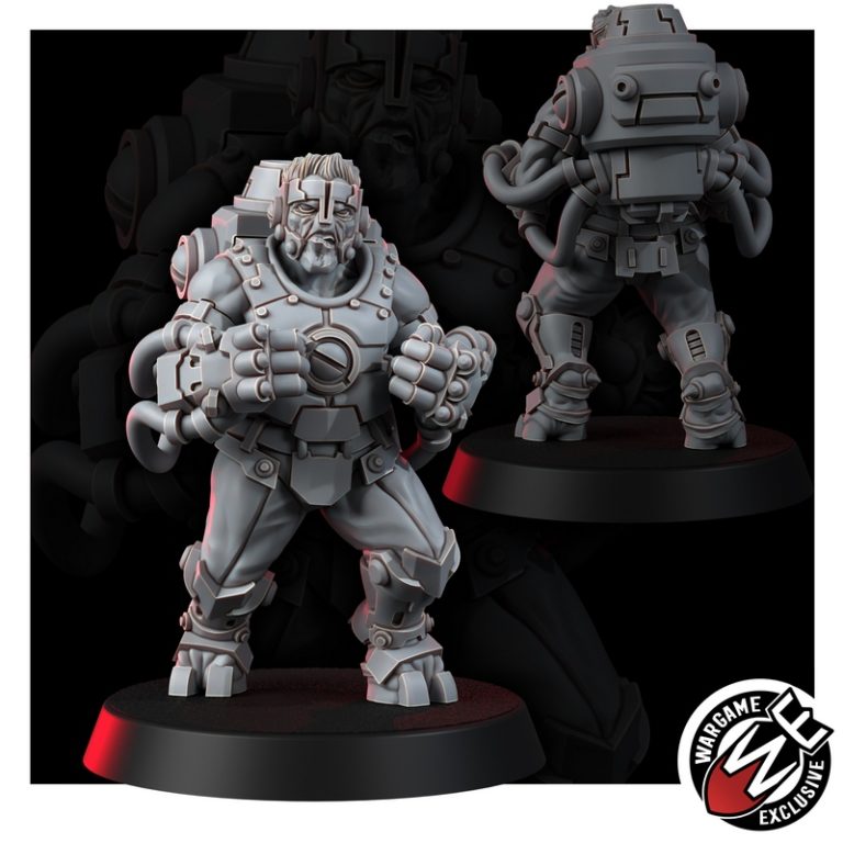 战棋独家——更美好的世界 诺克罗西黑商人护卫队 3D打印模型|Wargame Exclusive – Greater Good the Necrocity Black Traders Retinue – 3D Print Model