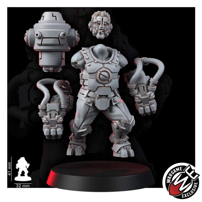 战棋独家——更美好的世界 诺克罗西黑商人护卫队 3D打印模型|Wargame Exclusive – Greater Good the Necrocity Black Traders Retinue – 3D Print Model