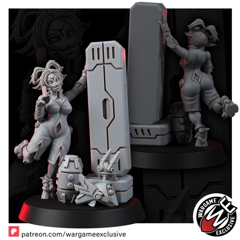 战争游戏独家——涅克罗西蒂黑商人 3D打印模型|Wargame Exclusive – Greater Good the Necrocity Black Traders – 3D Print Model