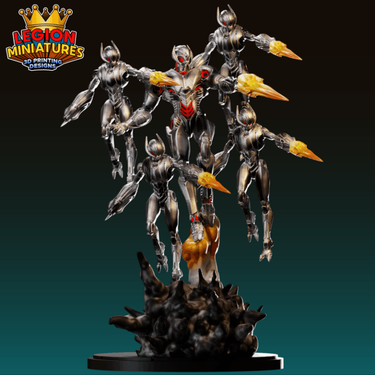 legion迷你模型-50款经典角色-2025年7月3D打印版|Legion Miniatures – Pack 50M – July 2025 – 3D Print Model