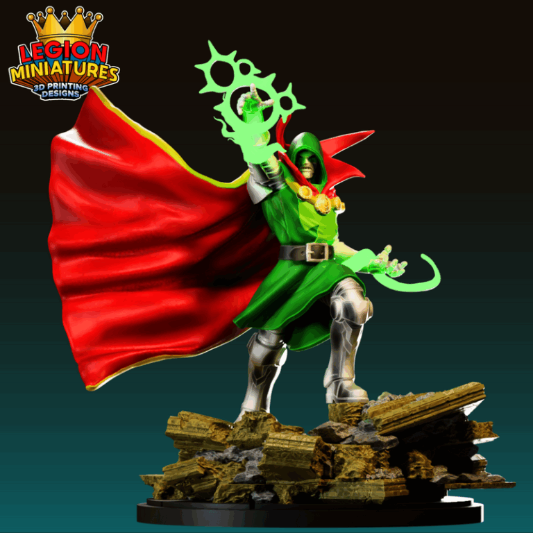 legion迷你模型-50款经典角色-2025年7月3D打印版|Legion Miniatures – Pack 50M – July 2025 – 3D Print Model