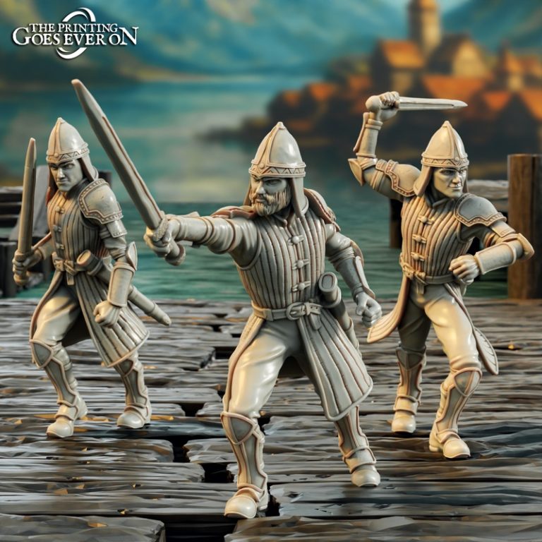 3D打印模型：漂泊港镇第五章——印刷永不止步|The Printing Goes Ever On – Driftport Town Episode V – September 2025 – 3D Print Model