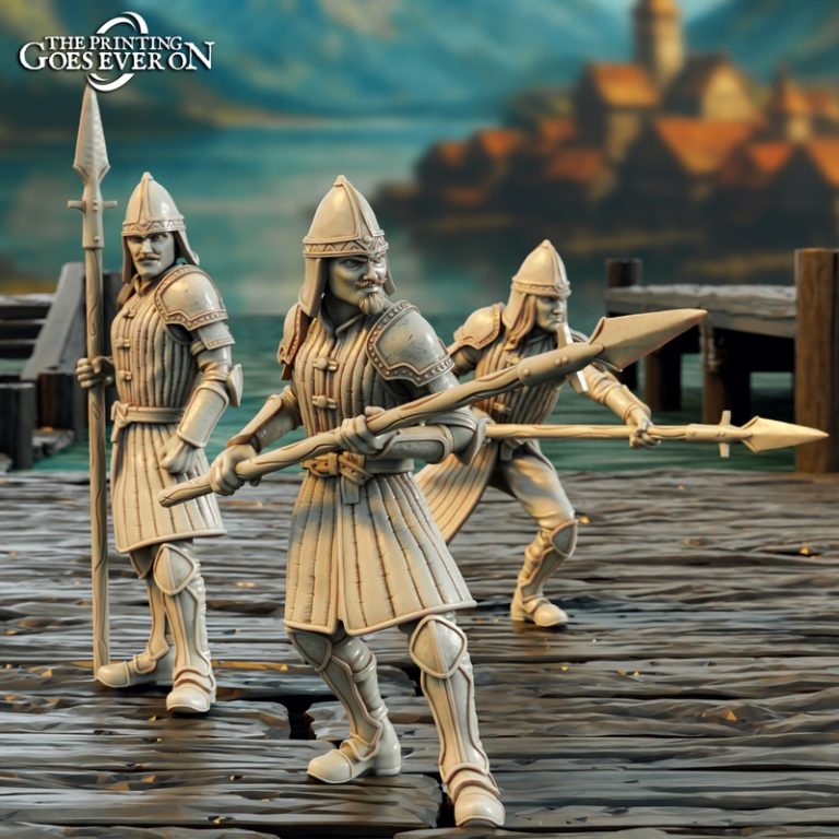 3D打印模型：漂泊港镇第五章——印刷永不止步|The Printing Goes Ever On – Driftport Town Episode V – September 2025 – 3D Print Model