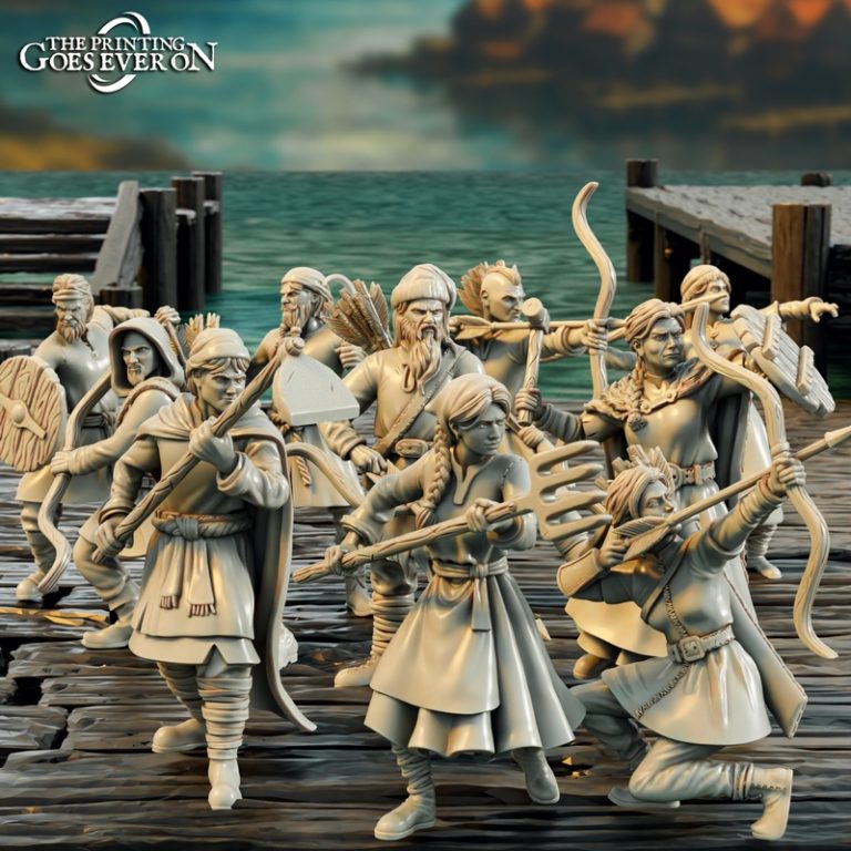 3D打印模型：漂泊港镇第五章——印刷永不止步|The Printing Goes Ever On – Driftport Town Episode V – September 2025 – 3D Print Model