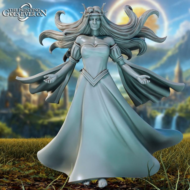 永不止息的印刷—— radiant shores 3D打印模型|The Printing Goes Ever On – Tales of the Radiant Shores – January 2025 – 3D Print Model