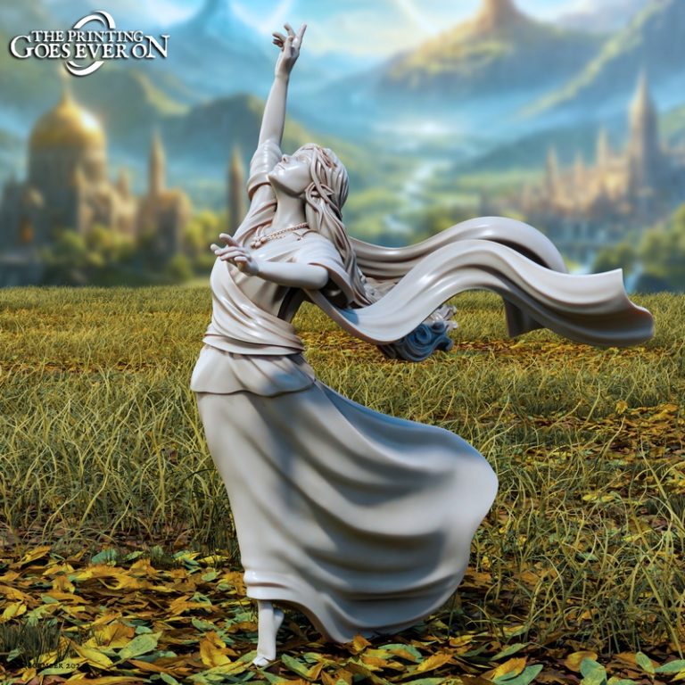 永不止息的印刷—— radiant shores 3D打印模型|The Printing Goes Ever On – Tales of the Radiant Shores – January 2025 – 3D Print Model