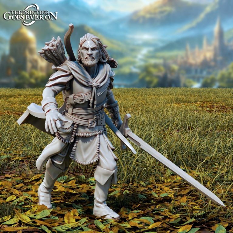 永不止息的印刷—— radiant shores 3D打印模型|The Printing Goes Ever On – Tales of the Radiant Shores – January 2025 – 3D Print Model