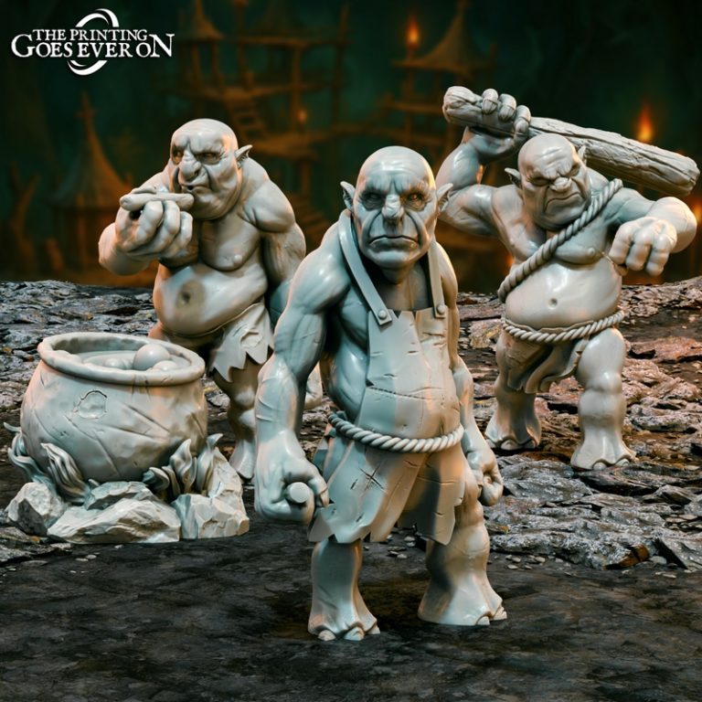 永不停歇的印刷—— Goblin Dens——第二集 3D打印模型|The Printing Goes Ever On – Goblin Dens – Episode 2 – 3D Print Model