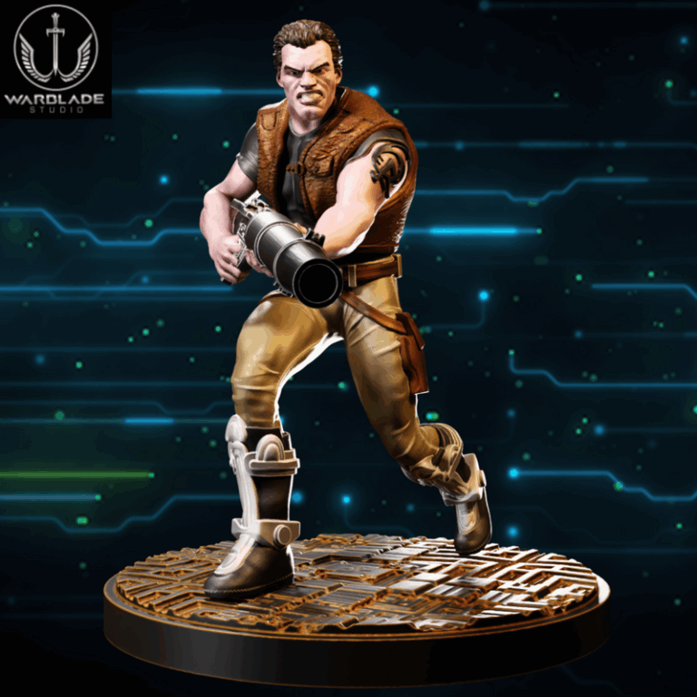 Warblade Studio 2025年8月新品发布：动漫游戏角色3D打印模型|Warblade Studio August 2025 – 3D Print Model