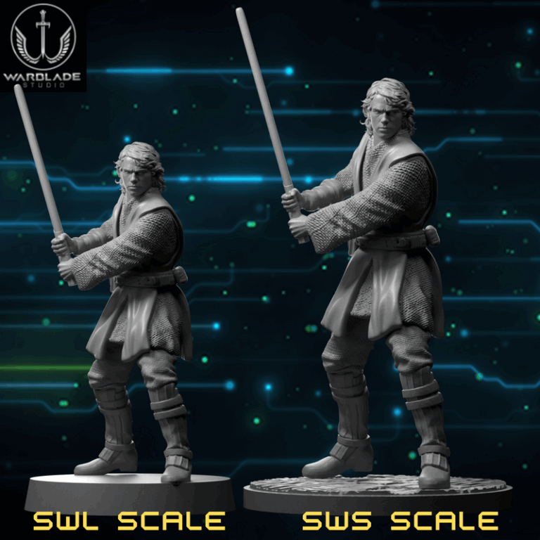 Warblade Studio 2025六月新品：动漫游戏角色3D打印模型|Warblade Studio June 2025 – 3D Print Model