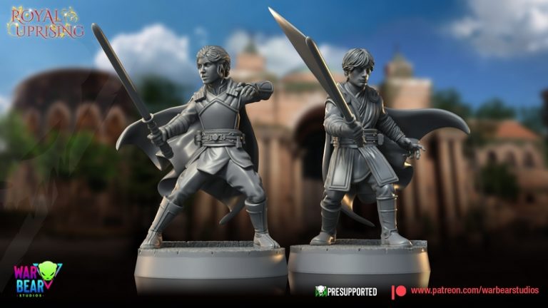 War Bear Studios 2025年3D打印模型：动漫游戏角色精摹系列|War Bear Studios January 2025 – 3D Print Model