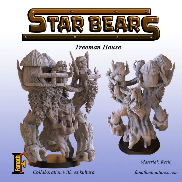 星熊团队 - 3D打印动漫角色模型|Star Bears Team – 3D Print Model