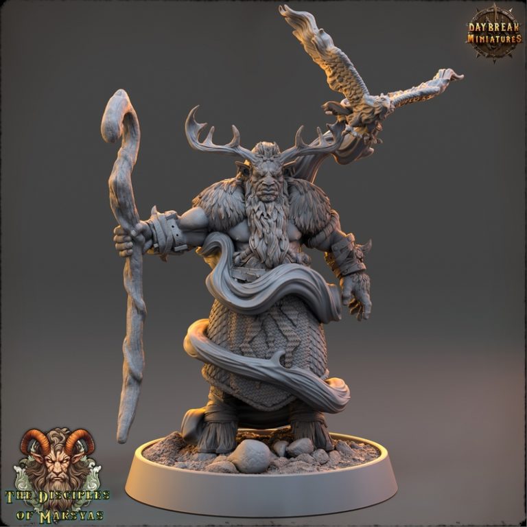 火星亚斯的追随者——3D打印模型|Daybreak Miniatures – The Disciples of Marsyas – 3D Print Model