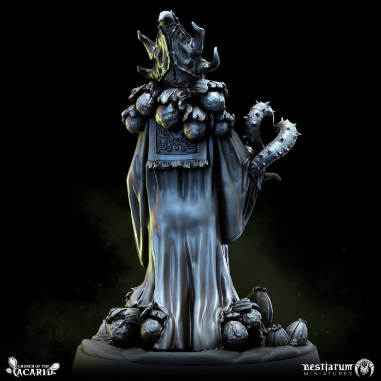 最佳微型作品——圣阿卡里德教堂系列第二部分 3D打印模型|Bestiarum Miniatures – Church of the Acarid Part 2 – 3D Print Model