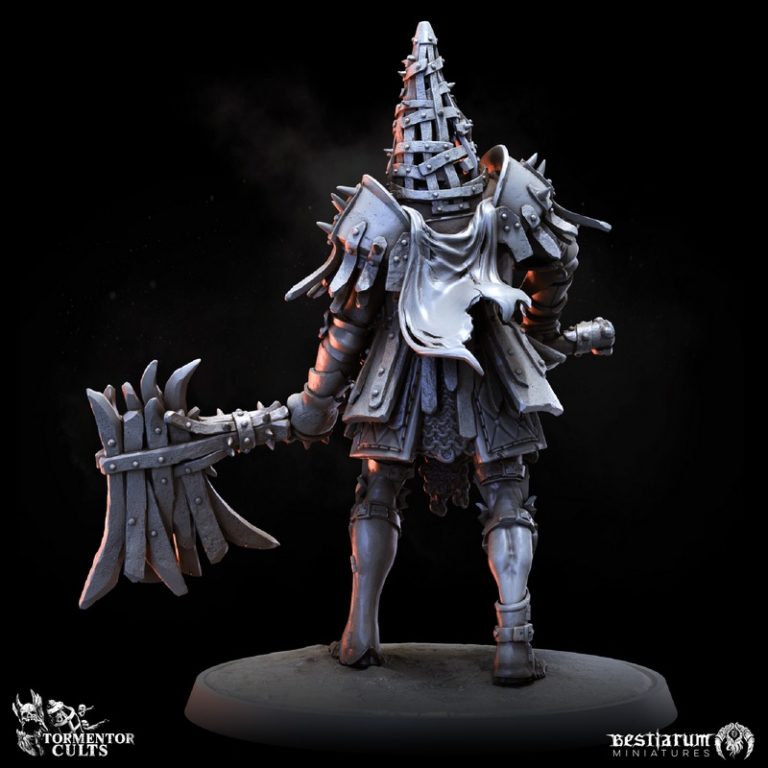 Bestiarum迷你模型——折磨教派系列二：3D打印角色模型|Bestiarum Miniatures – Tormentor Cults Part 2 – 3D Print Model