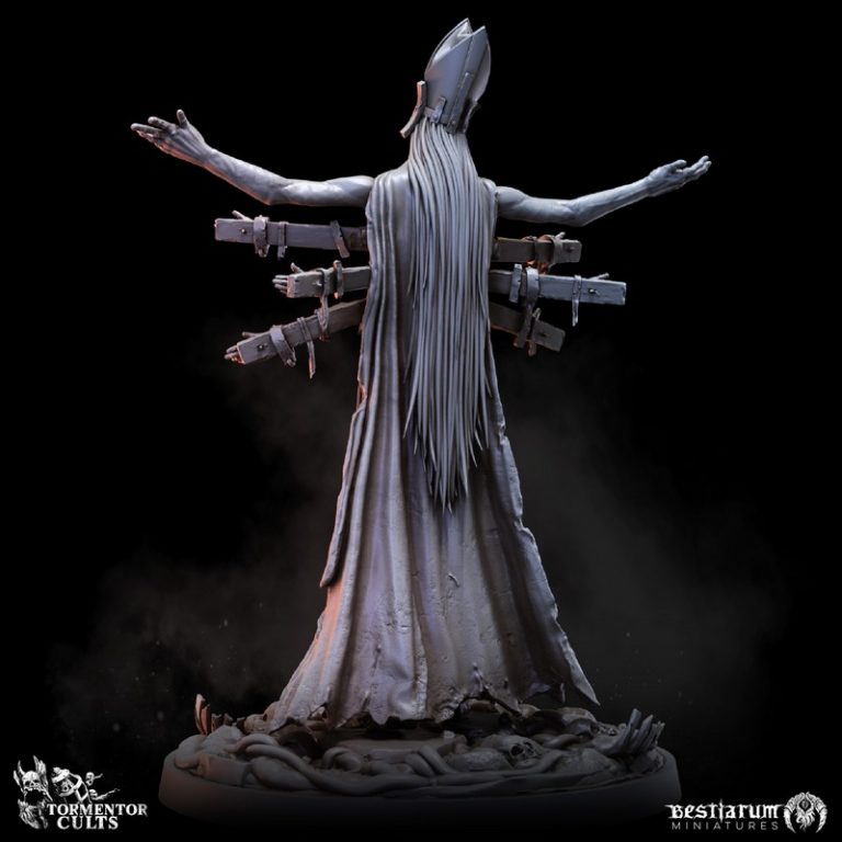 Bestiarum迷你模型——折磨教派系列二：3D打印角色模型|Bestiarum Miniatures – Tormentor Cults Part 2 – 3D Print Model