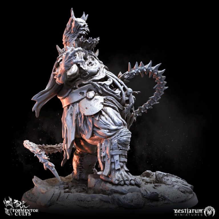 Bestiarum迷你模型——折磨教派系列（第一部分）3D打印版|Bestiarum Miniatures – Tormentor Cults Part 1 – 3D Print Model