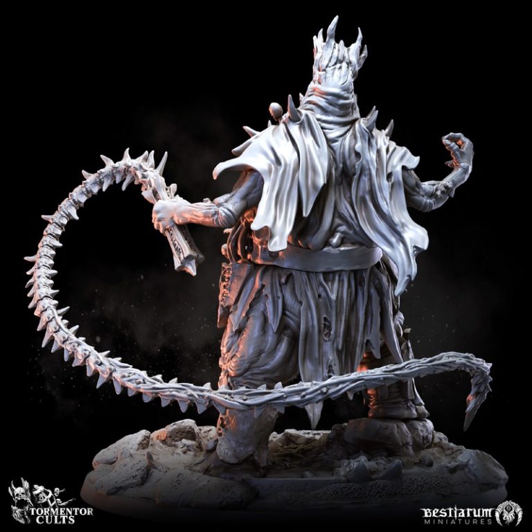Bestiarum迷你模型——折磨教派系列（第一部分）3D打印版|Bestiarum Miniatures – Tormentor Cults Part 1 – 3D Print Model