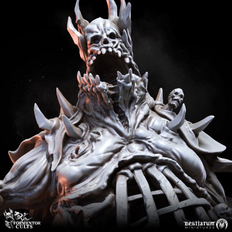 Bestiarum迷你模型——折磨教派系列（第一部分）3D打印版|Bestiarum Miniatures – Tormentor Cults Part 1 – 3D Print Model