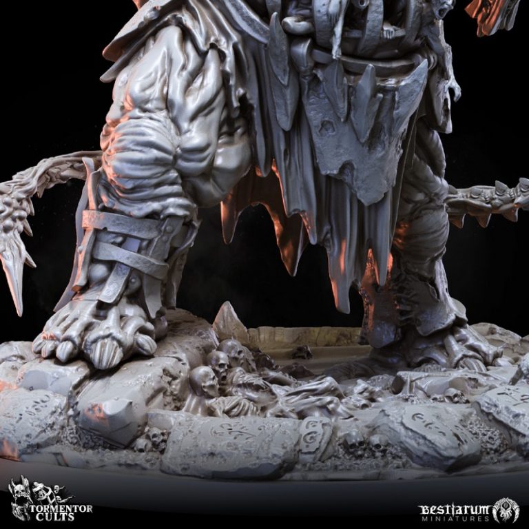 Bestiarum迷你模型——折磨教派系列（第一部分）3D打印版|Bestiarum Miniatures – Tormentor Cults Part 1 – 3D Print Model