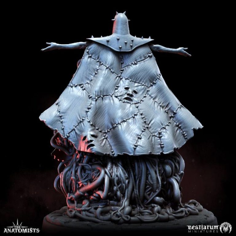 最佳生物模型——解剖学家系列——3D打印角色模型|Bestiarum Miniatures – The Anatomists – 3D Print Model