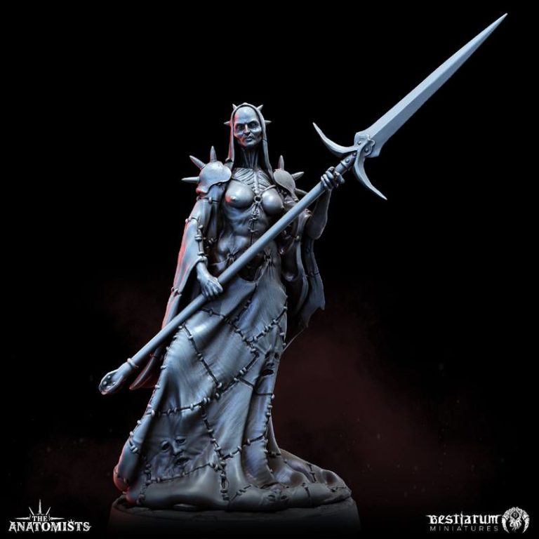 最佳生物模型——解剖学家系列——3D打印角色模型|Bestiarum Miniatures – The Anatomists – 3D Print Model