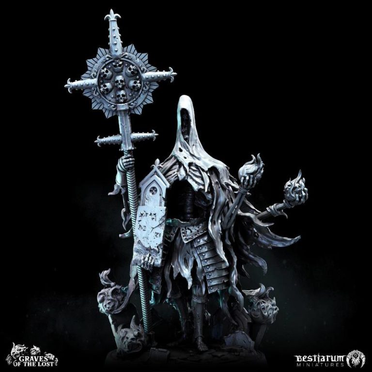 Bestiarum迷你模型——失落之墓3D打印作品|Bestiarum Miniatures – Graves of the Lost – 3D Print Model
