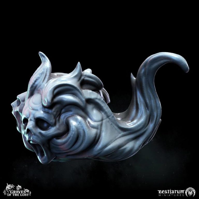 Bestiarum迷你模型——失落之墓3D打印作品|Bestiarum Miniatures – Graves of the Lost – 3D Print Model