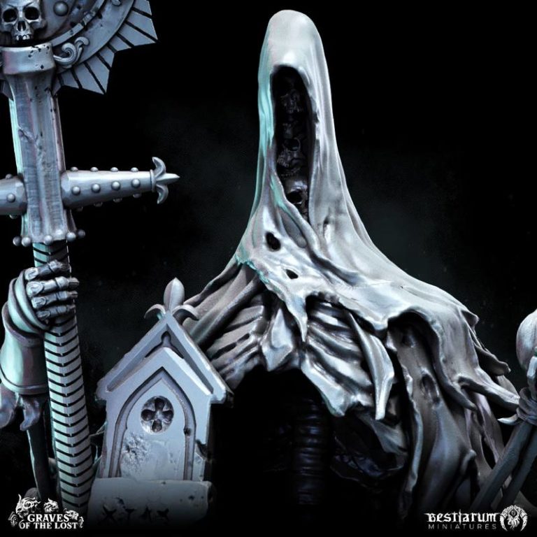 Bestiarum迷你模型——失落之墓3D打印作品|Bestiarum Miniatures – Graves of the Lost – 3D Print Model