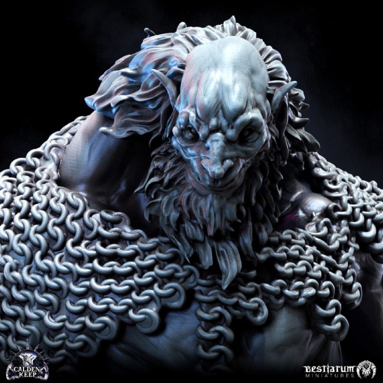 Bestiarum迷你模型——卡伦堡第三部分：3D打印角色模型|Bestiarum Miniatures – Calden Keep Part 3 – 3D Print Model