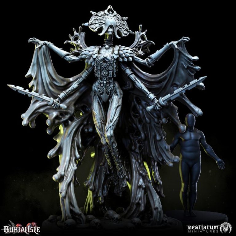 Bestiarum迷你模型·埋葬之岛·第二部分·3D打印模型|Bestiarum Miniatures – Burial Isle – Part 2 – 3D Print Model