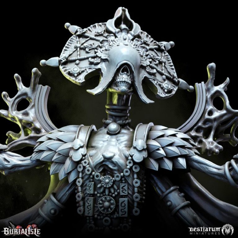 Bestiarum迷你模型·埋葬之岛·第二部分·3D打印模型|Bestiarum Miniatures – Burial Isle – Part 2 – 3D Print Model