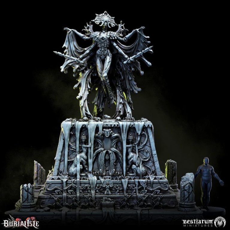 Bestiarum迷你模型·埋葬之岛·第二部分·3D打印模型|Bestiarum Miniatures – Burial Isle – Part 2 – 3D Print Model