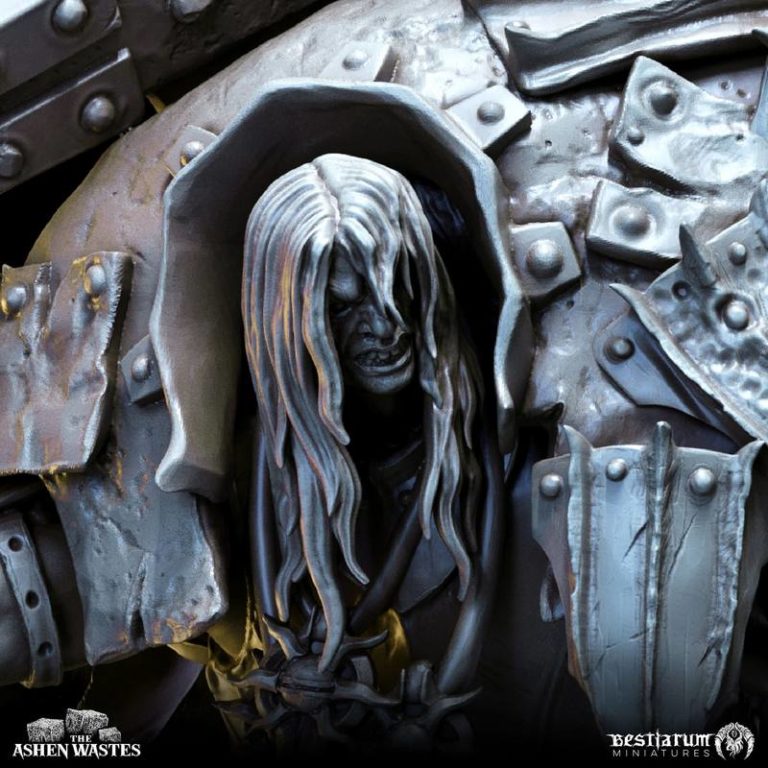 灰烬荒原的异形——3D打印模型|Bestiarum Miniatures – Abominations of the Ashen Wastes – 3D Print Model