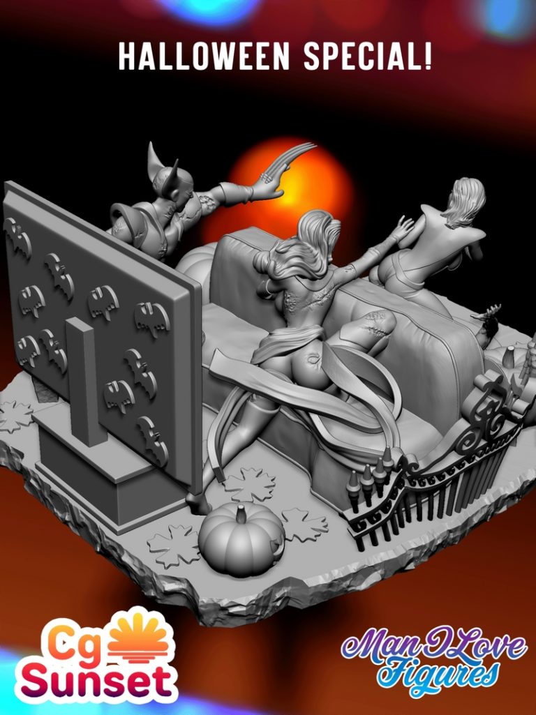 万圣节特别版 - 2025年 - 3D打印模型|Halloween Special – October 2025 – 3D Print Model