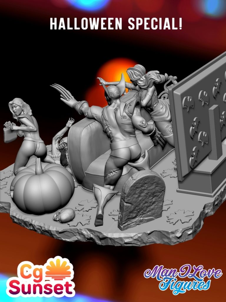 万圣节特别版 - 2025年 - 3D打印模型|Halloween Special – October 2025 – 3D Print Model