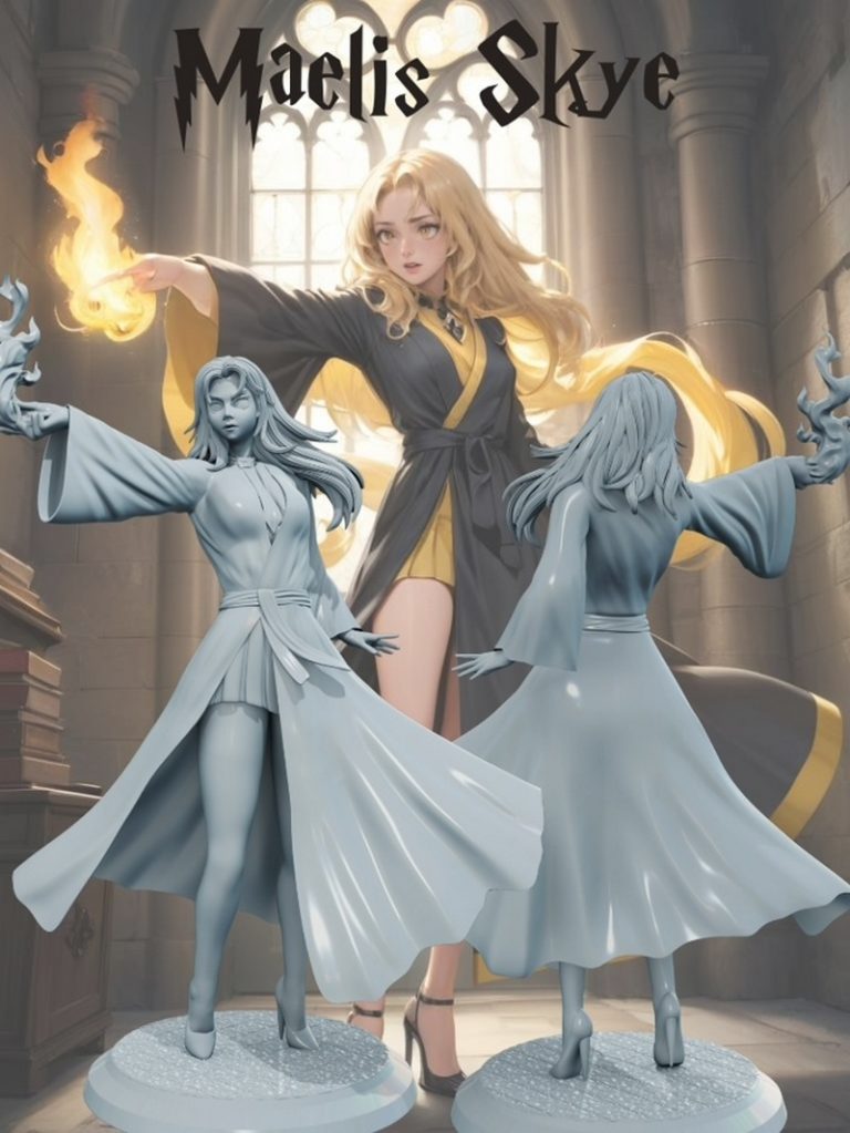 Foxy Witches 3D打印模型|Foxy Witches – 3D Print Model