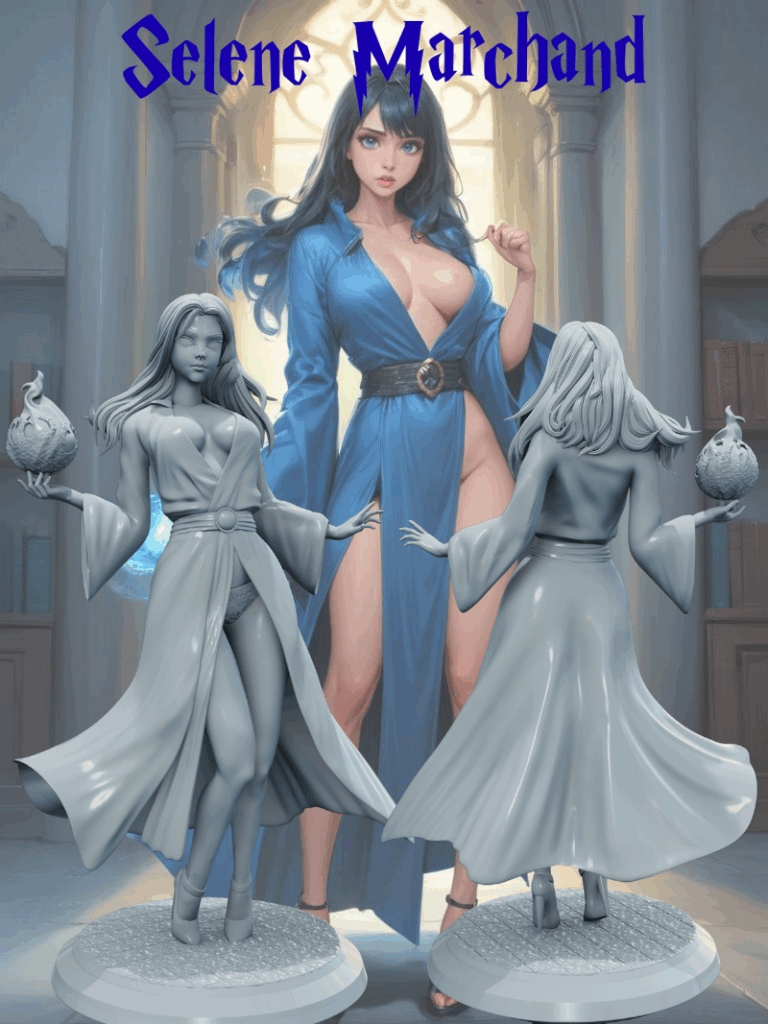 Foxy Witches 3D打印模型|Foxy Witches – 3D Print Model