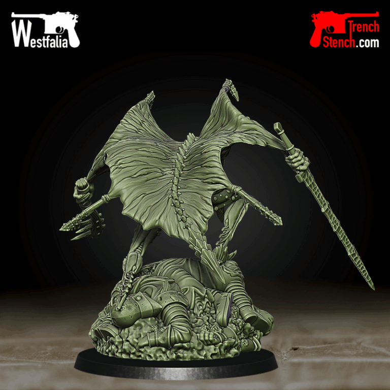 黑潮之獠——灾厄行者 3D打印模型|Trench Stench – Fang of the Seething Black – Stalker – 3D Print Model