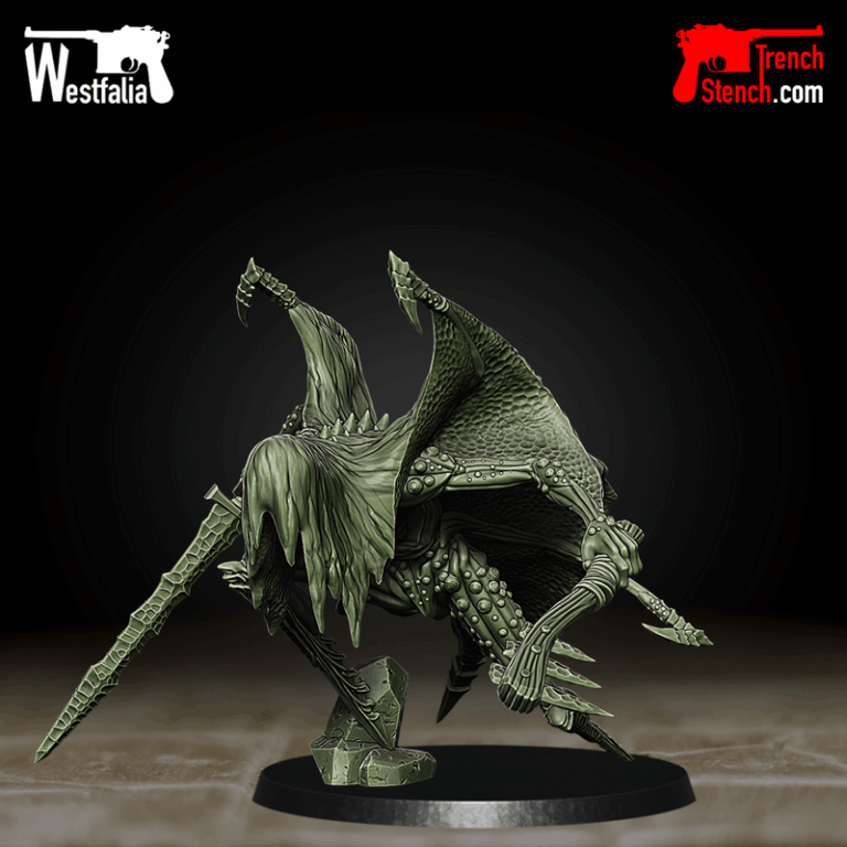 黑潮之獠——灾厄行者 3D打印模型|Trench Stench – Fang of the Seething Black – Stalker – 3D Print Model