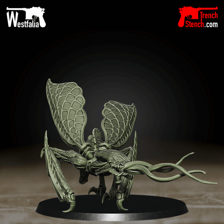 深渊之齿——沸腾黑域的坑居蝗虫 3D打印模型|Trench Stench – Fang of the Seething Black – Pit Locusts – 3D Print Model