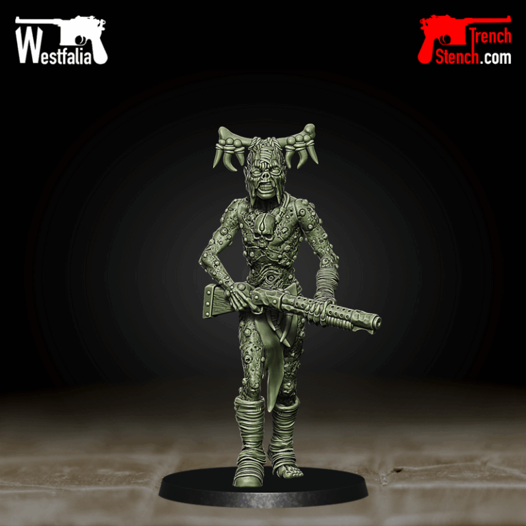 深渊之獠——黑潮cultists 3D打印模型|Trench Stench – Fang of the Seething Black – Cultists – 3D Print Model