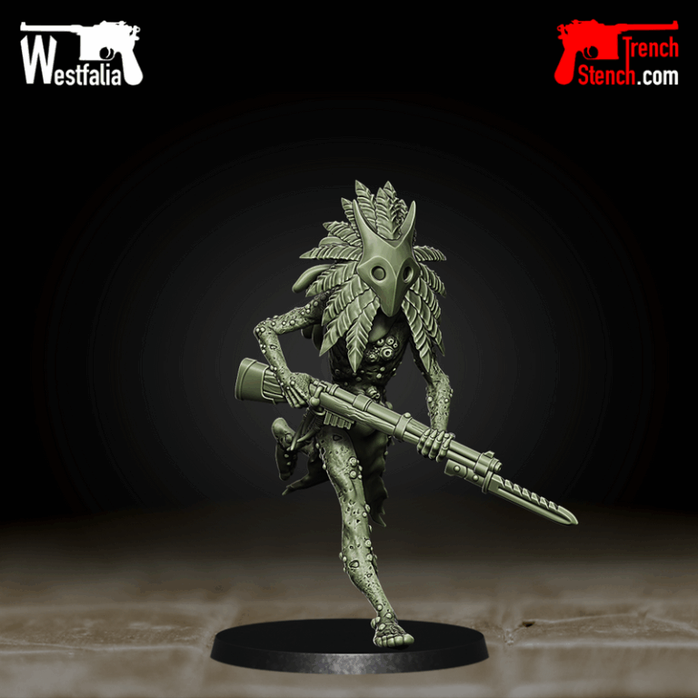 深渊之獠——黑潮cultists 3D打印模型|Trench Stench – Fang of the Seething Black – Cultists – 3D Print Model