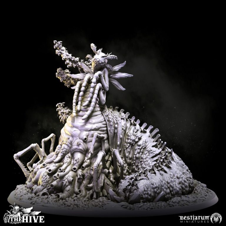 蜂巢系列3D打印模型|Bestiarum Miniatures – The Hive – February 2024 – 3D Print Model
