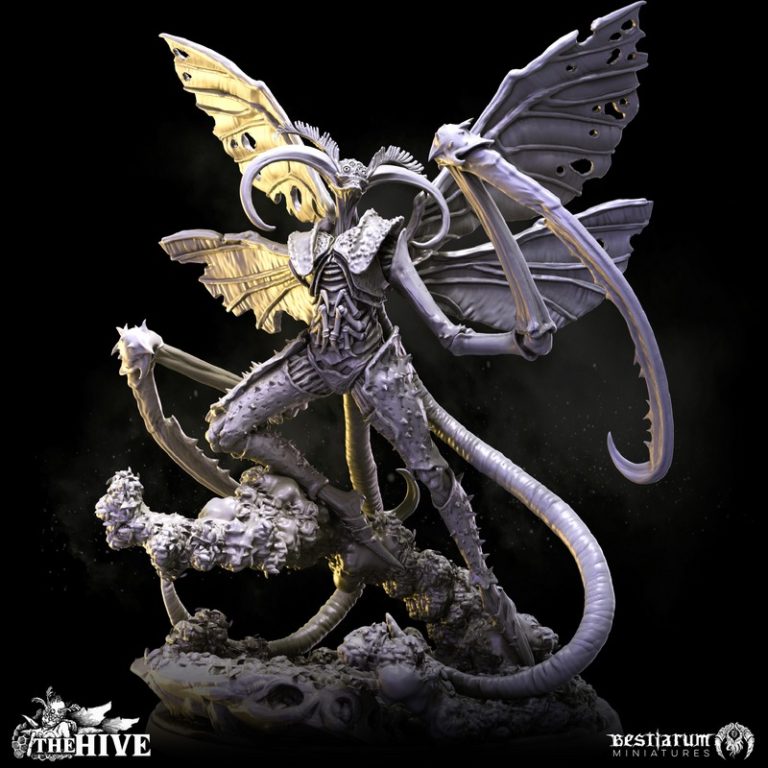 蜂巢系列3D打印模型|Bestiarum Miniatures – The Hive – February 2024 – 3D Print Model